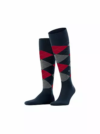 BURLINGTON | Chaussettes montantes KING pour homme | dunkelblau
